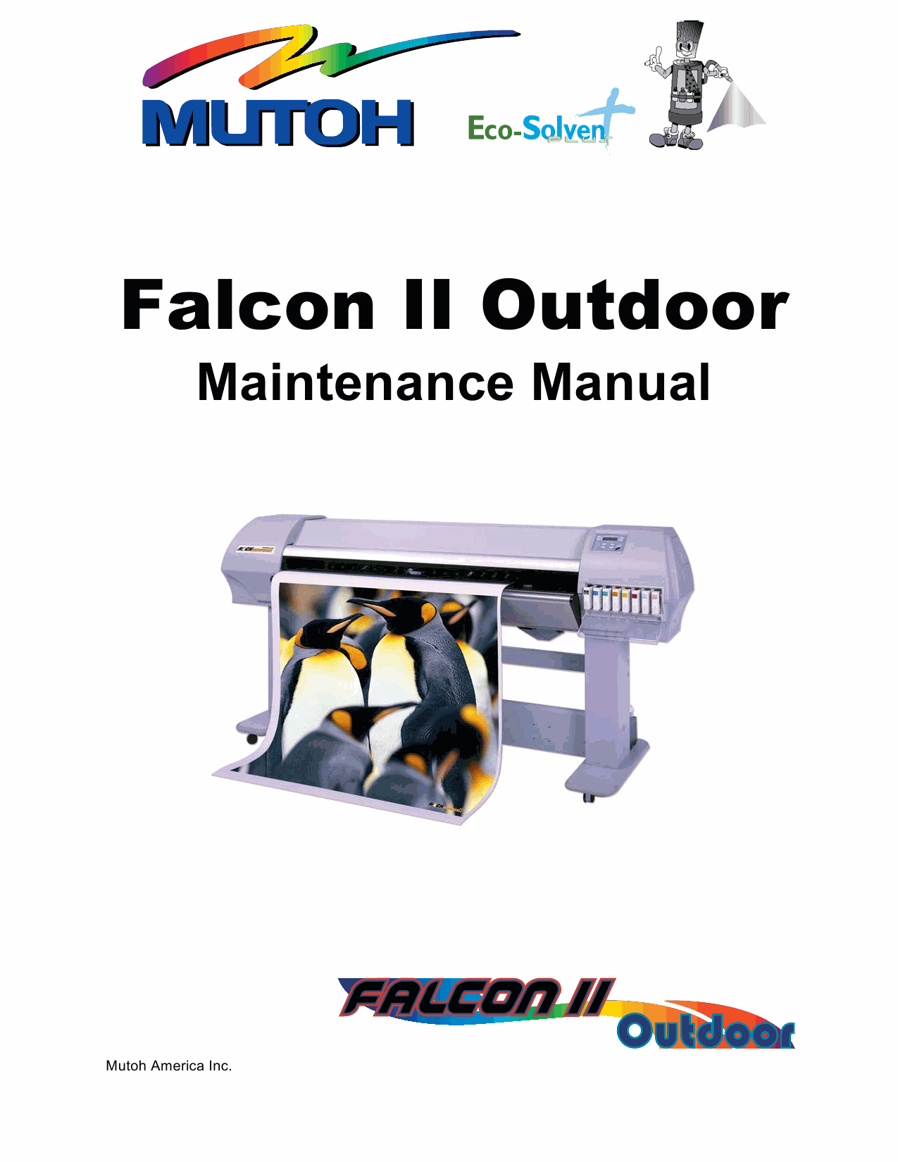 MUTOH FalconII Outdoor Service Manual-1